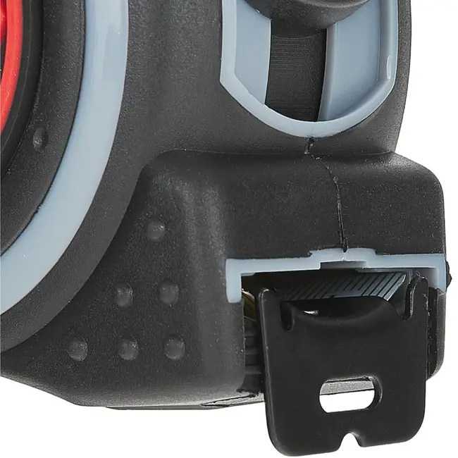 Tvardy Dubbelzijdige meetlint - 5m - Klasse 1 nauwkeurigheid - Rubber behuizing - 25mm breed