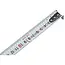 Tvardy Dubbelzijdige meetlint - 5m - Klasse 1 nauwkeurigheid - Rubber behuizing - 25mm breed