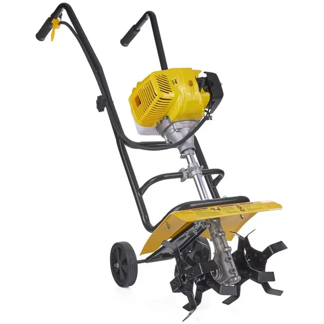 John Gardener Benzine tuinfrees - 30 cm werkbreedte - 4 messen - 5-10 cm diepte - 52cc motor
