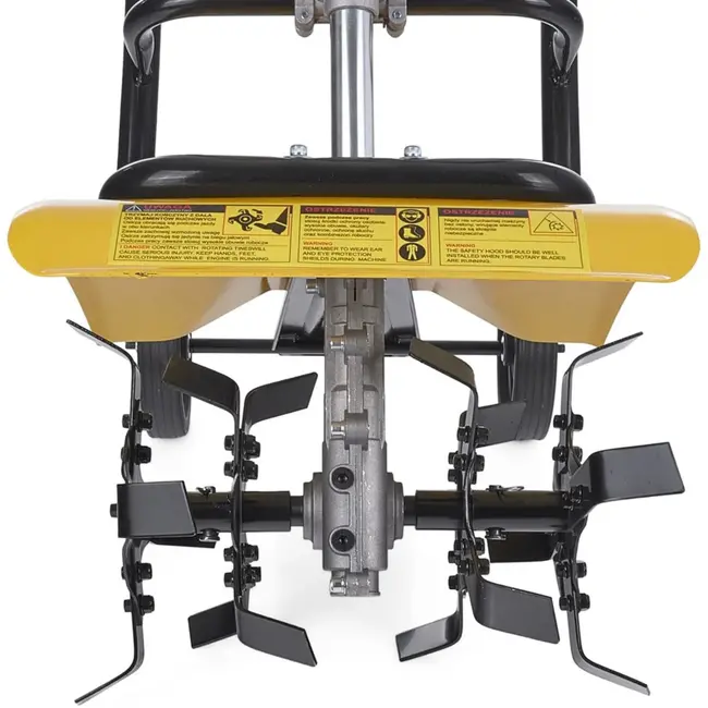 John Gardener Benzine tuinfrees - 30 cm werkbreedte - 4 messen - 5-10 cm diepte - 52cc motor