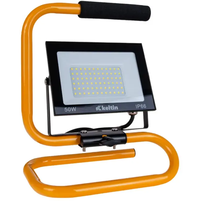Keltin LED bouwlamp - 50W - verstelbare standaard - neutraal wit 4500K - IP66 bescherming