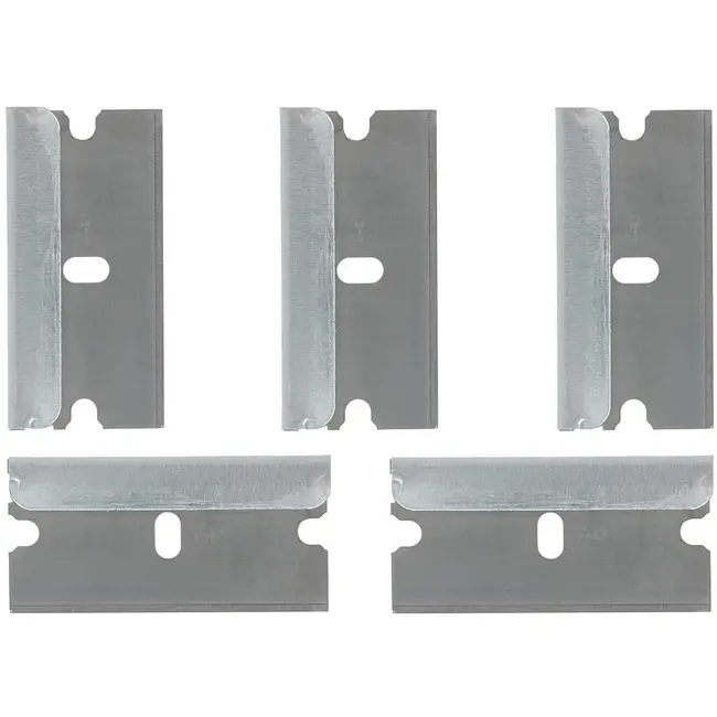 GEKO Glasreinigingsset - 12-delig - Duurzaam ABS + TPR - Vervangbare koolstofstalen messen