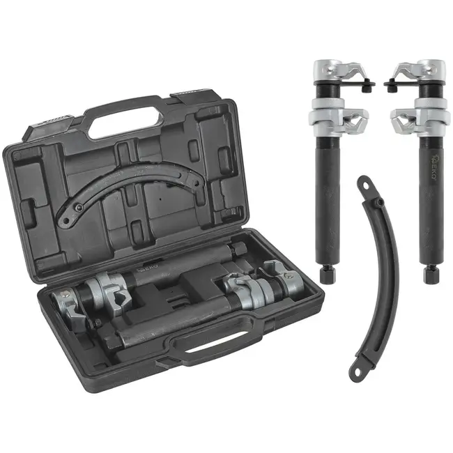 GEKO Heavy Duty Veercompressor - 1200 kg Capaciteit - 23-280 mm Bereik - Compact en Duurzaam