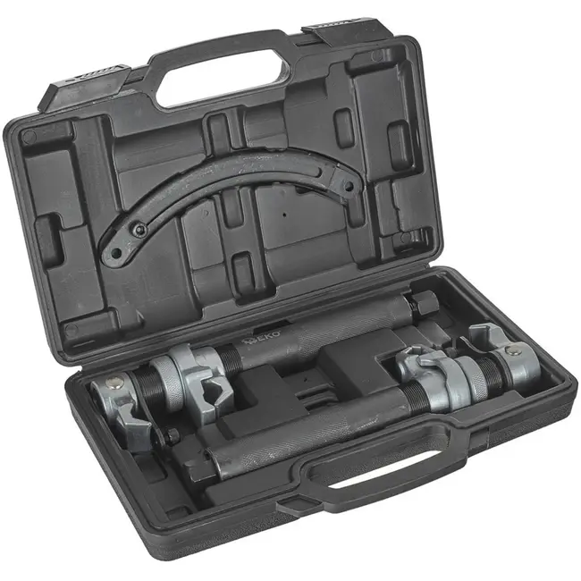 GEKO Heavy Duty Veercompressor - 1200 kg Capaciteit - 23-280 mm Bereik - Compact en Duurzaam