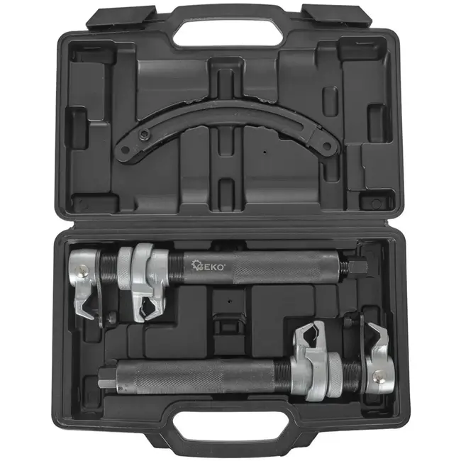 GEKO Heavy Duty Veercompressor - 1200 kg Capaciteit - 23-280 mm Bereik - Compact en Duurzaam