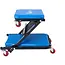 GEKO Opvouwbare werkplaatskruk en ligbed - 2-in-1 - Verstelbare rugleuning - Stalen frame - 930x420x120 mm