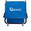 GEKO Opvouwbare werkplaatskruk en ligbed - 2-in-1 - Verstelbare rugleuning - Stalen frame - 930x420x120 mm
