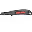 Tvardy Utility mes - intrekbaar - SK2H staal - 8 segmenten - ABS behuizing - 190 mm