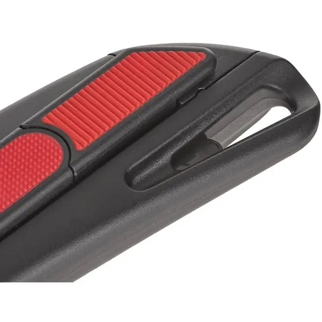 Tvardy Utility mes - intrekbaar - SK2H staal - 8 segmenten - ABS behuizing - 190 mm