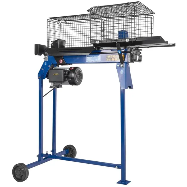 GEKO Elektrische houtklover - 2200W - 7 ton druk - met standaard en wielen