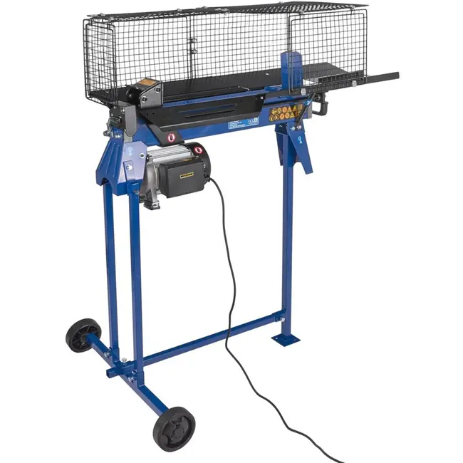 GEKO Elektrische houtklover - 2200W - 7 ton druk - met standaard en wielen