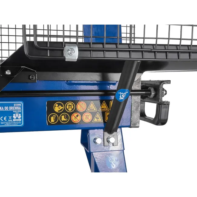 GEKO Elektrische houtklover - 2200W - 7 ton druk - met standaard en wielen