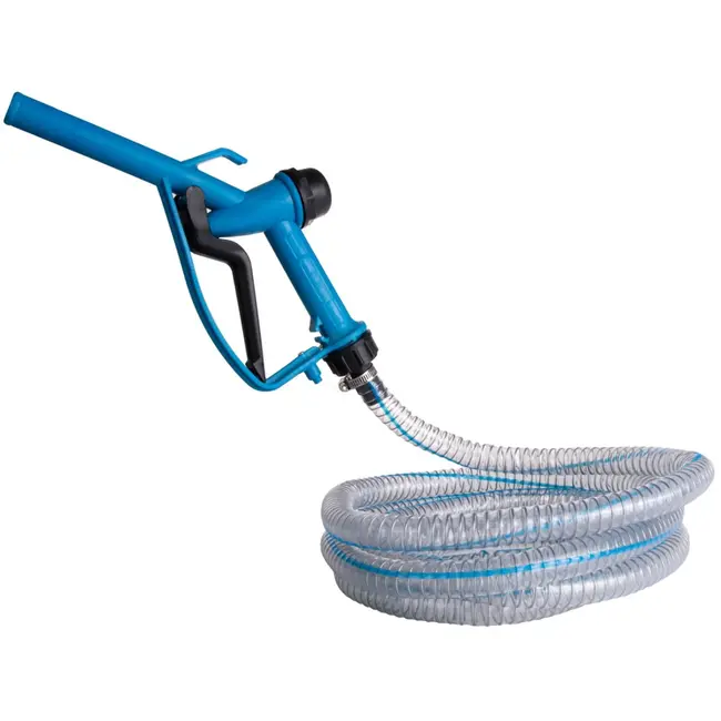 GEKO 12V olie pomp - 51mm - 4m slang - met pistool en filter