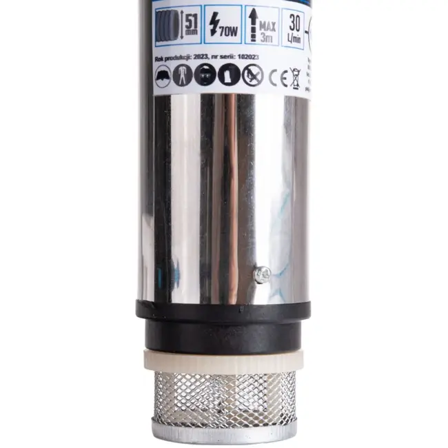 GEKO 12V olie pomp - 51mm - 4m slang - met pistool en filter