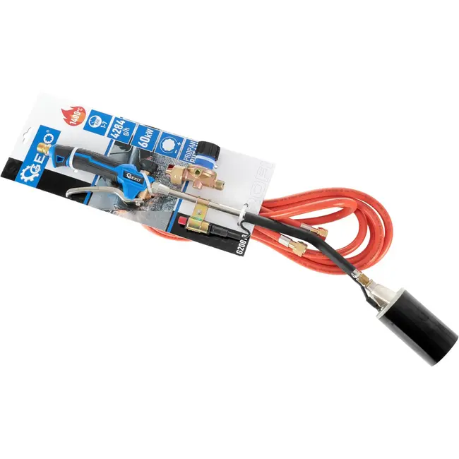 GEKO Gasbrander - Ergonomisch - 60mm Nozzle - 5m Slang - 340.000 BTU