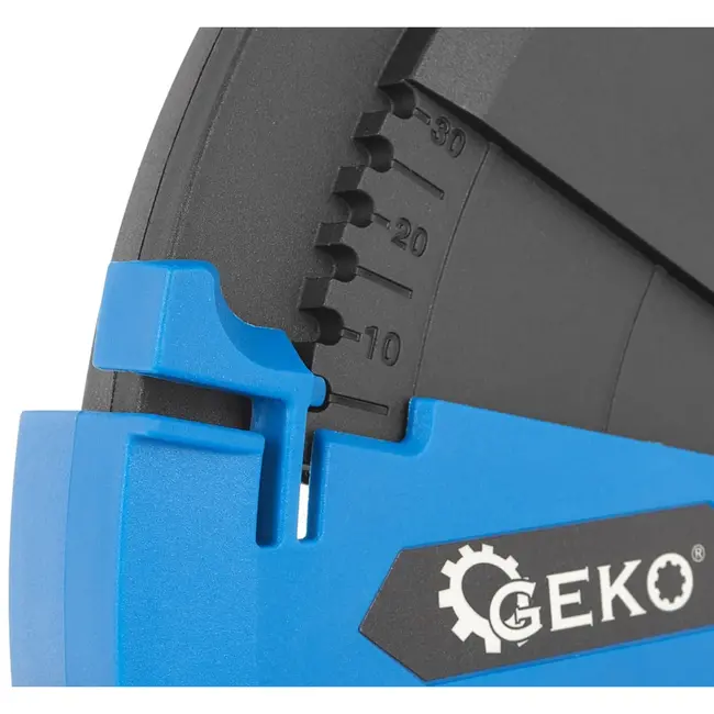 GEKO Stofkap voor haakse slijper - verstelbare diepte - 115/125mm - lichtgewicht kunststof