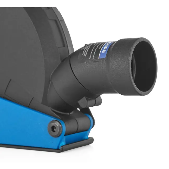 GEKO Stofkap voor haakse slijper - verstelbare diepte - 115/125mm - lichtgewicht kunststof