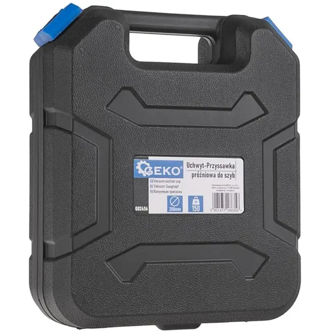 GEKO Vacuum zuignap - 200mm - 150kg draagkracht - met snelontgrendelknop