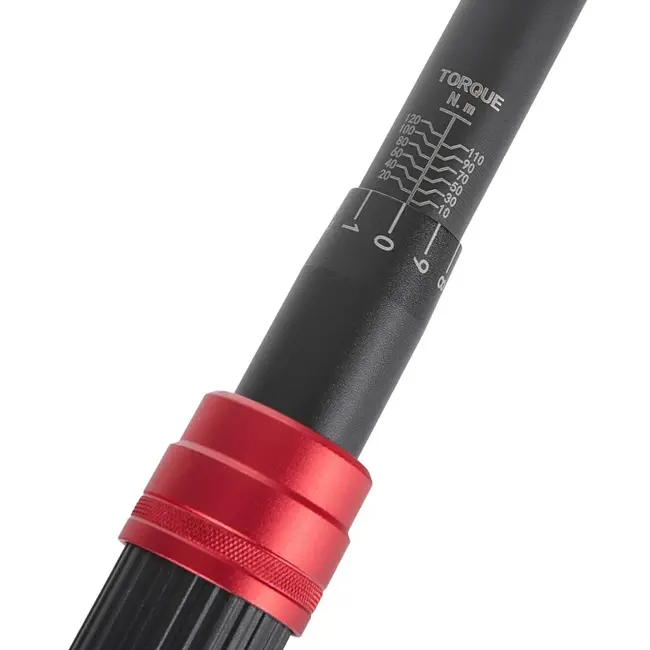 Tvardy Draaimomentsleutel - 3/8" - 10-120 Nm - Bi-directionele meting - Chromoly staal - 410 mm