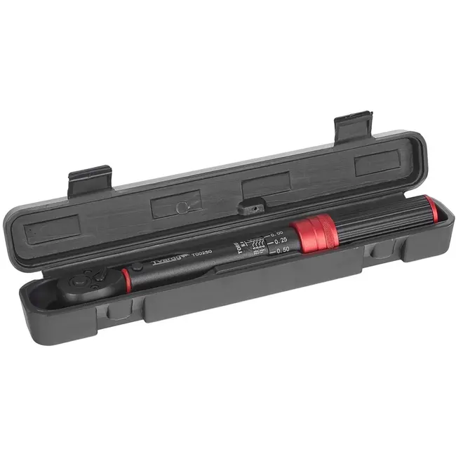 Tvardy Kleine momentsleutel - Precisie 5-25 Nm - Chromoly staal - 240 mm - Bi-directionele meting