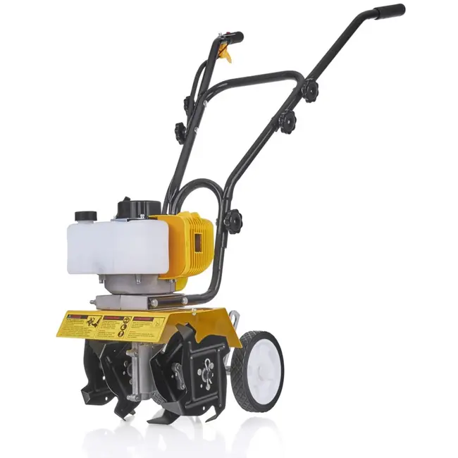 John Gardener Benzine tuinfrees - 28 cm werkbreedte - 4 messen - 5-10 cm diepte - 52cc motor
