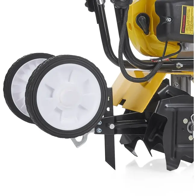 John Gardener Benzine tuinfrees - 28 cm werkbreedte - 4 messen - 5-10 cm diepte - 52cc motor