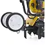 GEKO Benzine tuinfrees - 28 cm werkbreedte - 4 messen - 5-10 cm diepte - 52cc motor