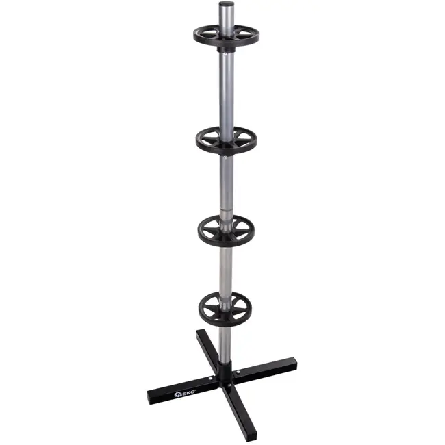 GEKO Wielopslagrek - Stabiele Metalen Constructie - 100 kg Draagvermogen - Compact Formaat 46x46x103 cm