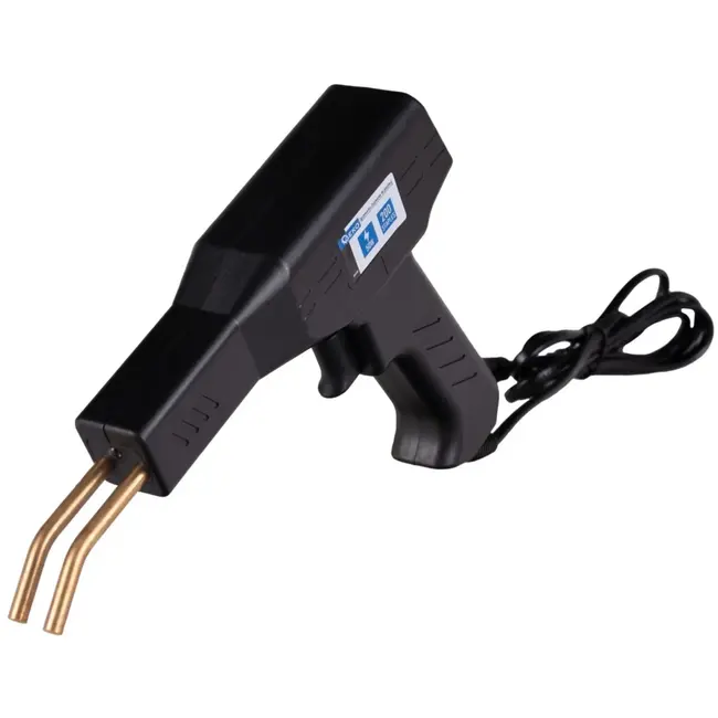 GEKO Plastic laspistool set - 50W - veelzijdig - inclusief 200 nietjes - LED verlichting