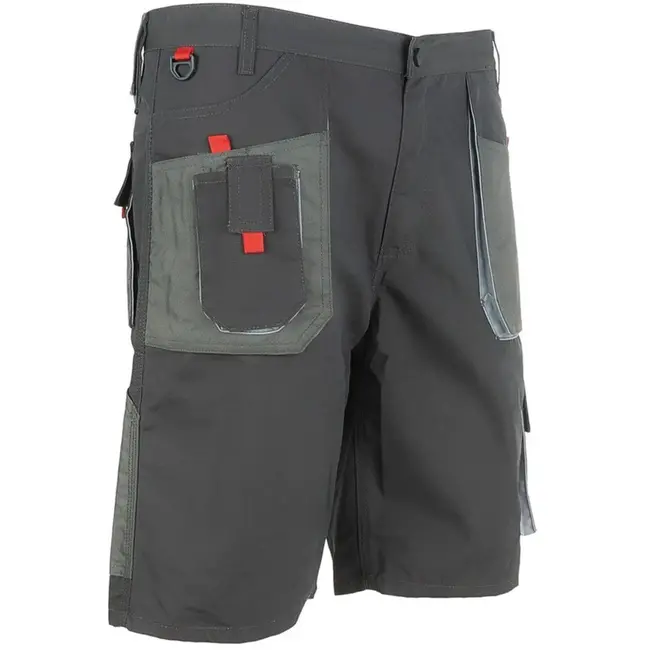 Tvardy Korte werkbroek - XXL - Comfortabel en duurzaam - Veel zakken - Verstelbare taille