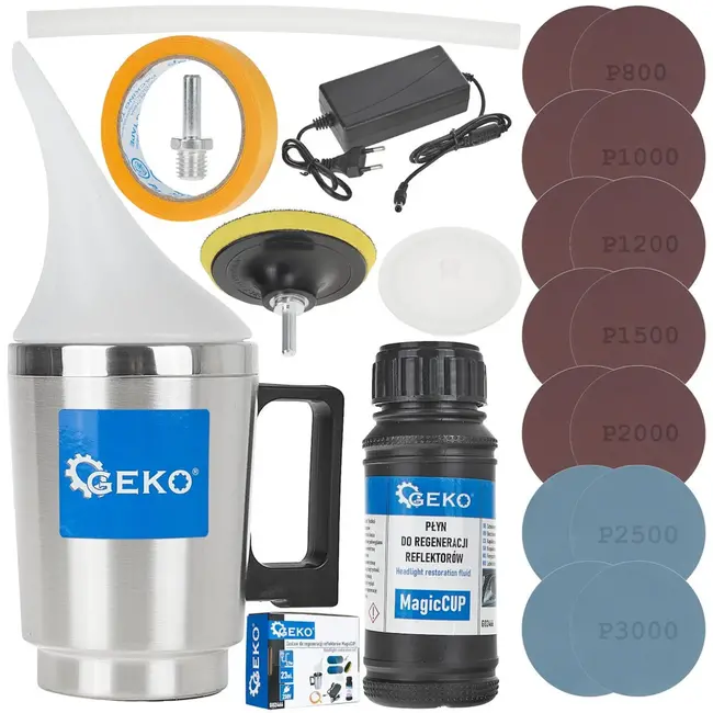 GEKO 23-delige koplamprestauratieset - Compleet - Professioneel - Ergonomisch ontwerp