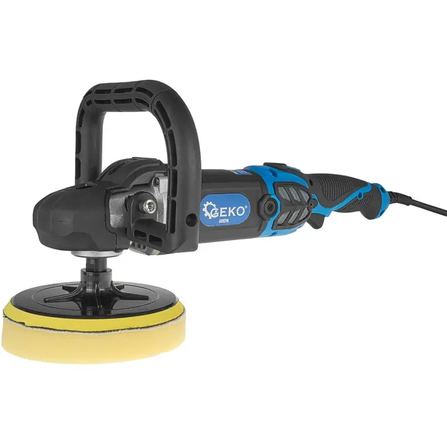 GEKO Krachtige autopolijstmachine 1400W - 180mm - Ergonomisch ontwerp - Inclusief accessoires - Veilig en efficiënt