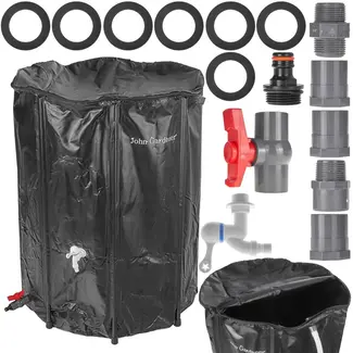 GEKO Opvouwbare regenton - 500 liter - UV-bestendig PVC - Stabiel ABS frame - Compact ontwerp