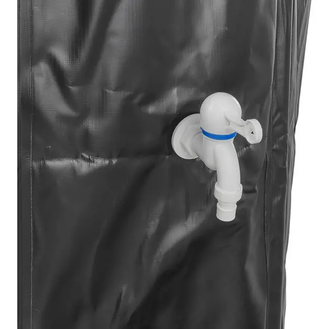 GEKO Opvouwbare regenton - 500 liter - UV-bestendig PVC - Stabiel ABS frame - Compact ontwerp