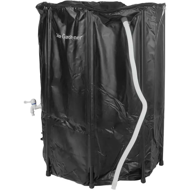 GEKO Opvouwbare regenton - 500 liter - UV-bestendig PVC - Stabiel ABS frame - Compact ontwerp