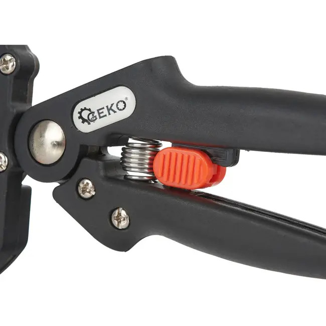 GEKO Gereedschapsset voor enten - ergonomisch - zwart - 3-10 mm - met handige koffer