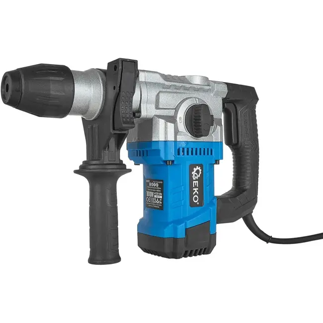 GEKO Rotary hamer - 1010W - 4J impact - SDS Plus - veelzijdige functies