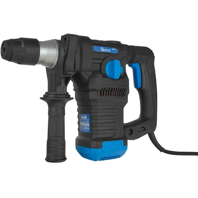 GEKO Rotary hamerboor - 1500W - 6J impact - SDS Plus - 4 standen - Inclusief accessoires