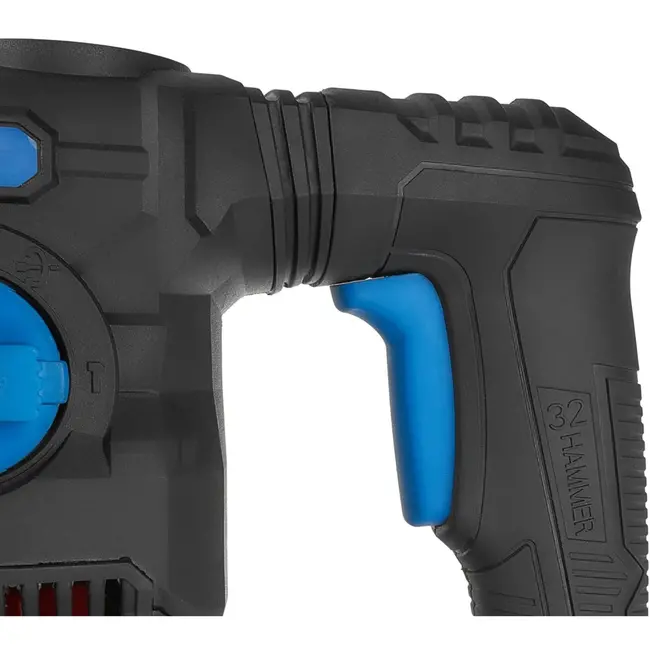 GEKO Rotary hamerboor - 1500W - 6J impact - SDS Plus - 4 standen - Inclusief accessoires