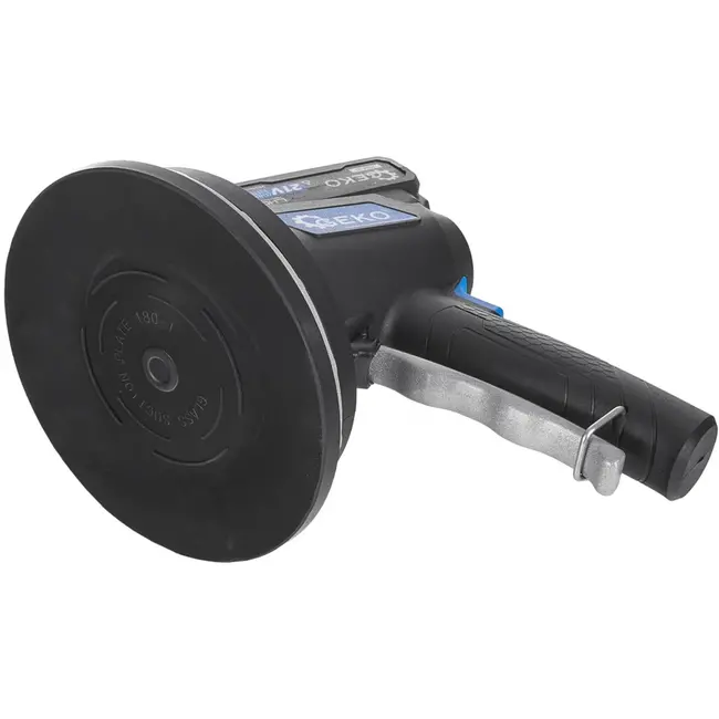 GEKO Tegeltrilgereedschap - Accu Zuignap - Verstelbare Trilling - 180mm - Inclusief 2 Batterijen