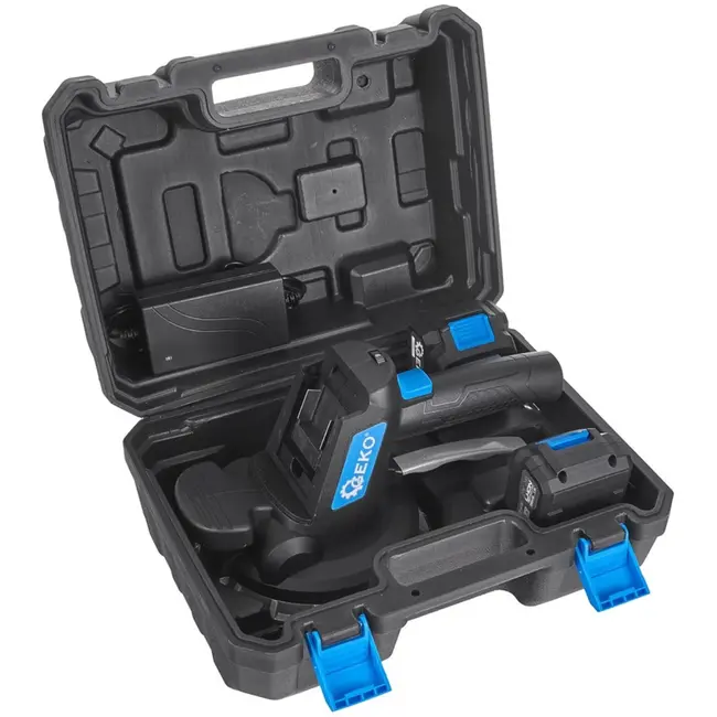 GEKO Tegeltrilgereedschap - Accu Zuignap - Verstelbare Trilling - 180mm - Inclusief 2 Batterijen