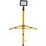 Keltin LED bouwlamp - 50W - telescopische standaard - koud wit 6500K - verstelbare hoogte 60-160 cm