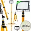 Keltin LED bouwlamp - 100W - telescopisch statief - neutraal wit 4500K