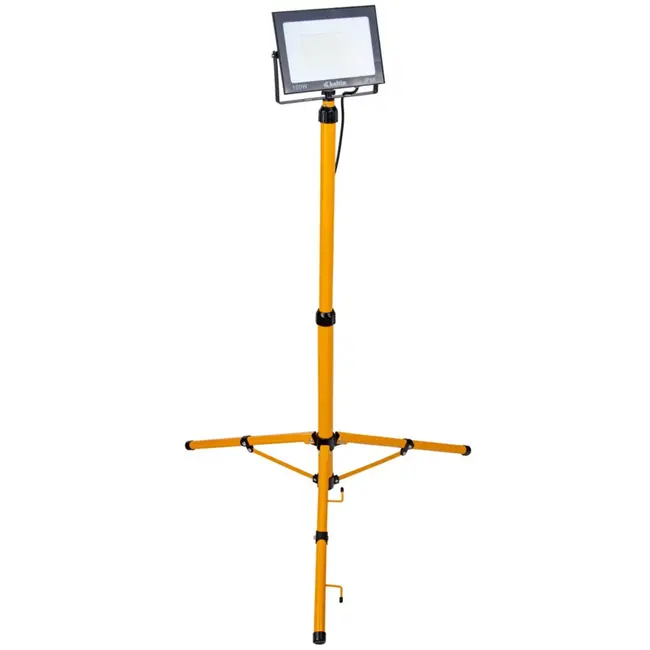 Keltin LED bouwlamp - 100W - Telescopisch statief - Koud wit 6500K - Verstelbare hoogte 60-160 cm