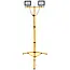 Keltin LED bouwlamp - telescopisch statief - 2x50W - neutraal wit 4500K - verstelbare hoogte 60-160 cm