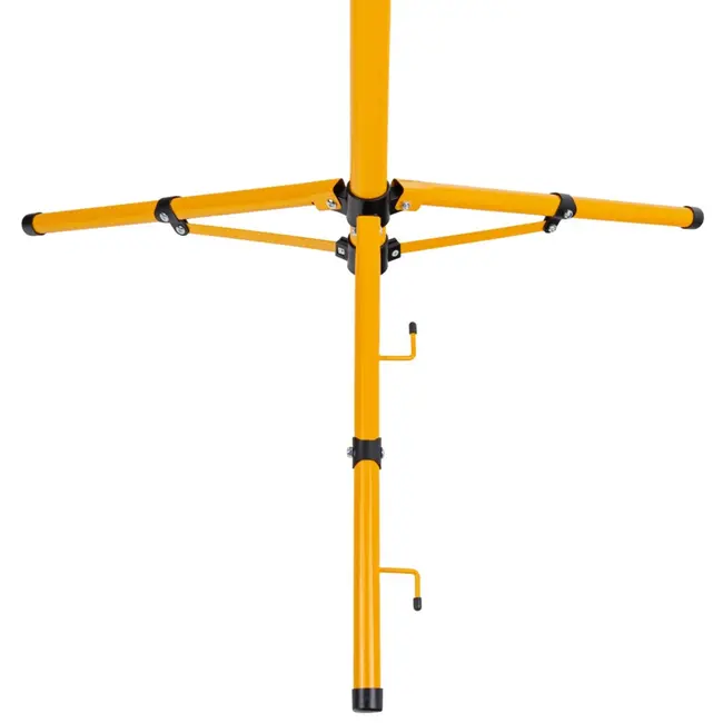 Keltin LED bouwlamp - verstelbare telescoopstandaard - koel wit 6500K - 2x50W - IP66 bescherming