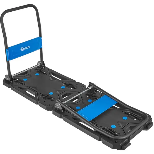 GEKO Modulaire platformwagen - 150 kg draagkracht - inklapbare handgreep - 53x73 cm