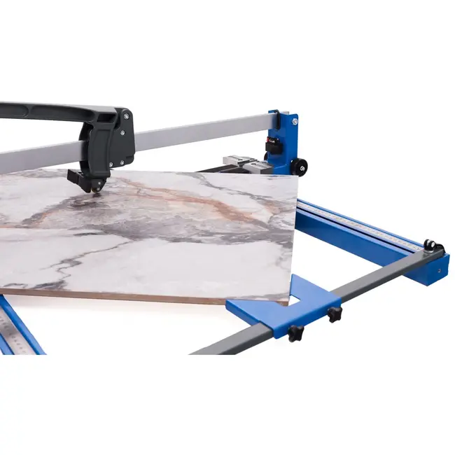 GEKO Tegelsnijder - Precisie & Mobiliteit - Lasergeleiding - 1200 mm - Met Wielen