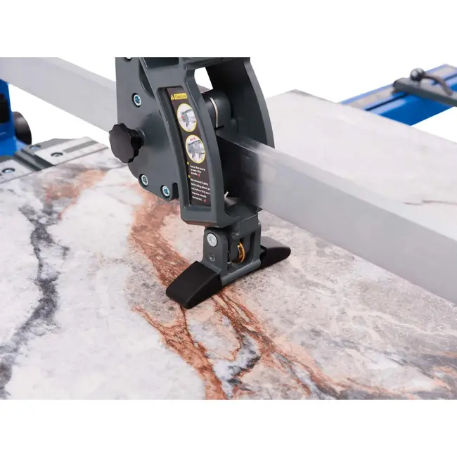 GEKO Tegelsnijder - Precisie & Mobiliteit - Lasergeleiding - 1200 mm - Met Wielen