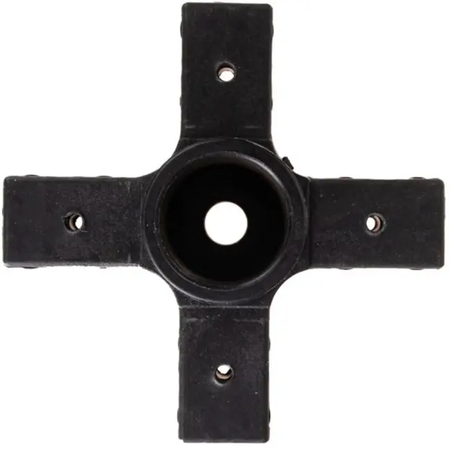 GEKO Mobiel wielopslagrek - 100 kg draagvermogen - 46x46x116 cm - met remmen